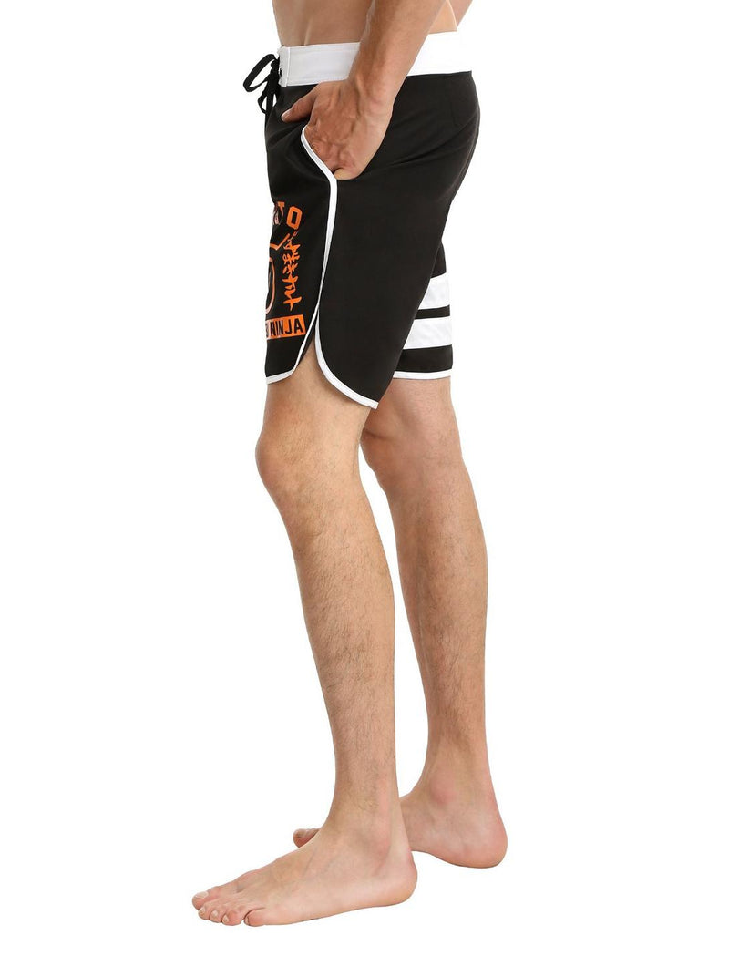 Naruto Shippuden Shinobi Ninja Logo Mens Swim Trunks