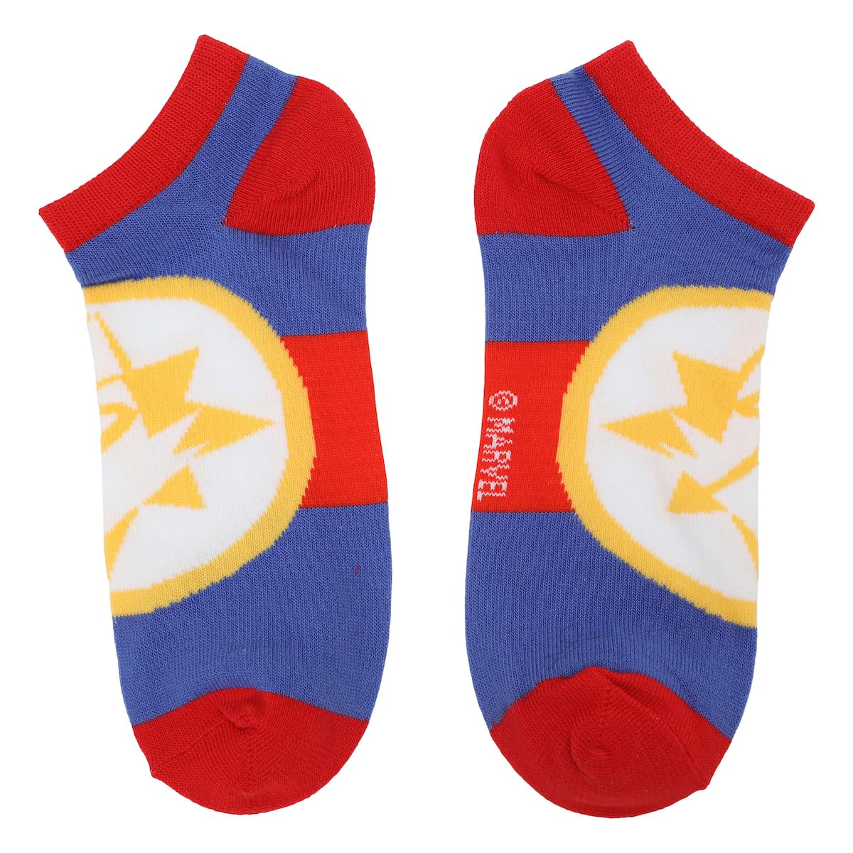 Bioworld Adult The Marvels Movie Ankle Socks 5-Pack - Superhero Style for Your Feet