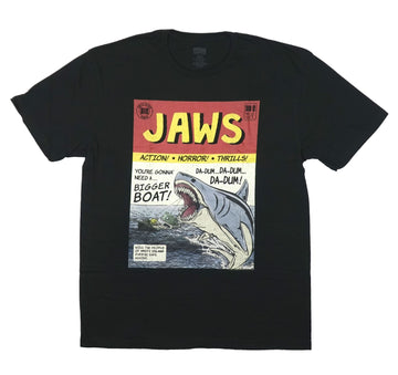 Jaws Mens T-Shirt - Comic Cover You're Going to Need...A Bigger Boat!