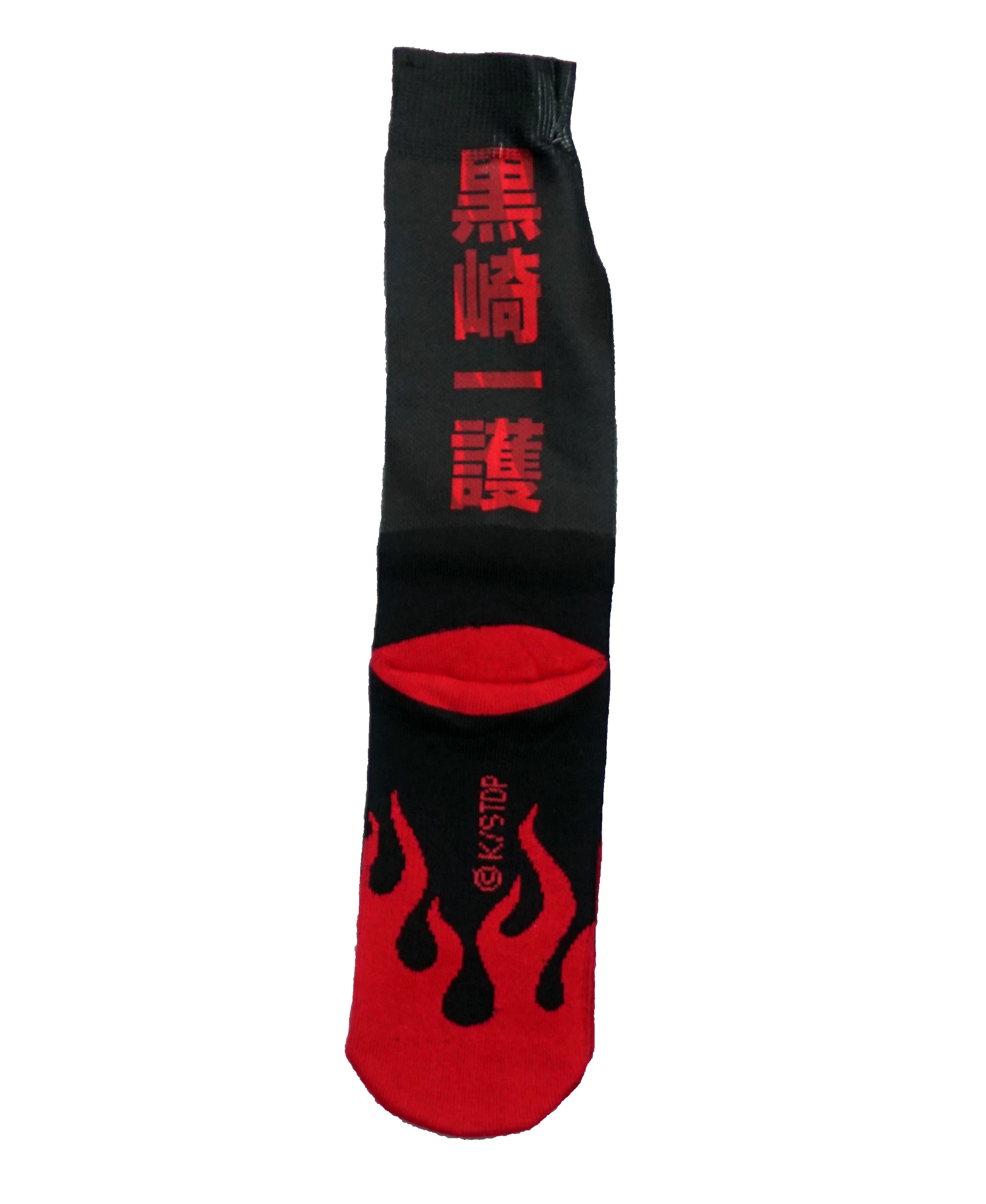 Bleach Ichigo Hollow Mask Crew Sublimated Socks