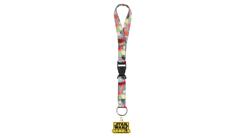 Bioworld: Star Wars Rebels Wristlet Strap Lanyard For Keys and Wallets Keychain