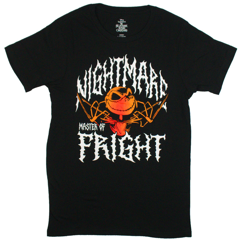 The Nightmare Before Christmas Mens T-Shirt - Jack Master of Fright