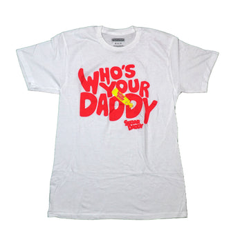 Sugar Daddy Girls Juniors T-Shirt - Who's Your Daddy
