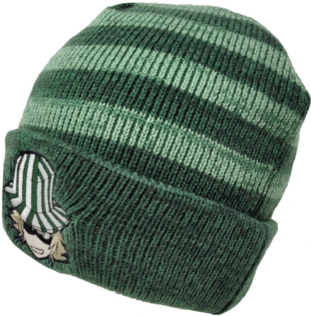 Ripple Junction Bleach Green Striped Kisuke Chibi Watchman Beanie Officially Licensed