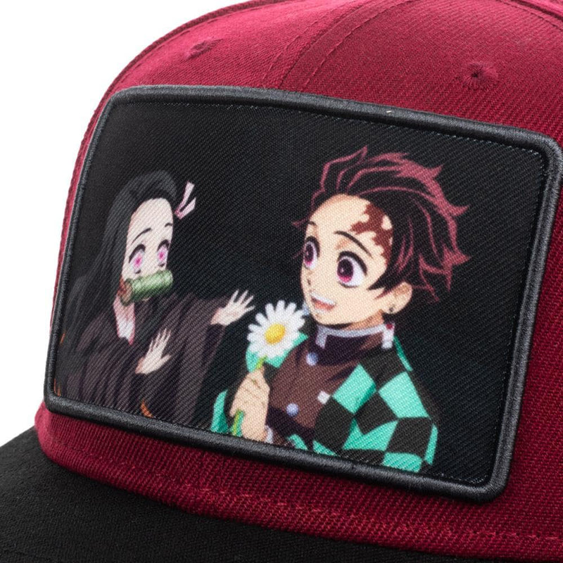 Bioworld Demon Slayer Anime Cartoon Sublimated Print Snapback Hat