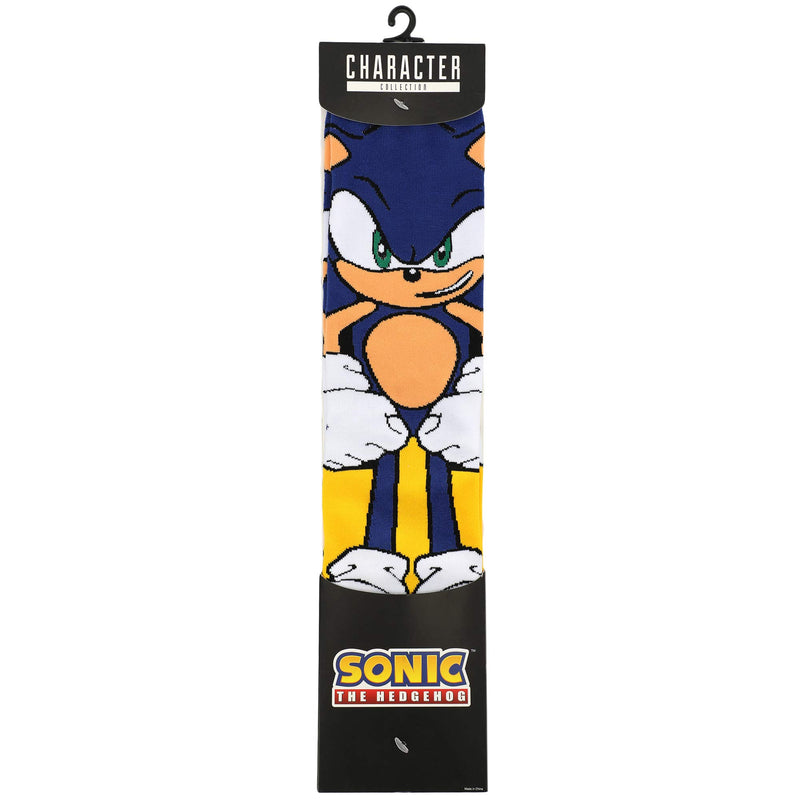 Sonic Modern Mens 360 Character Crew Socks