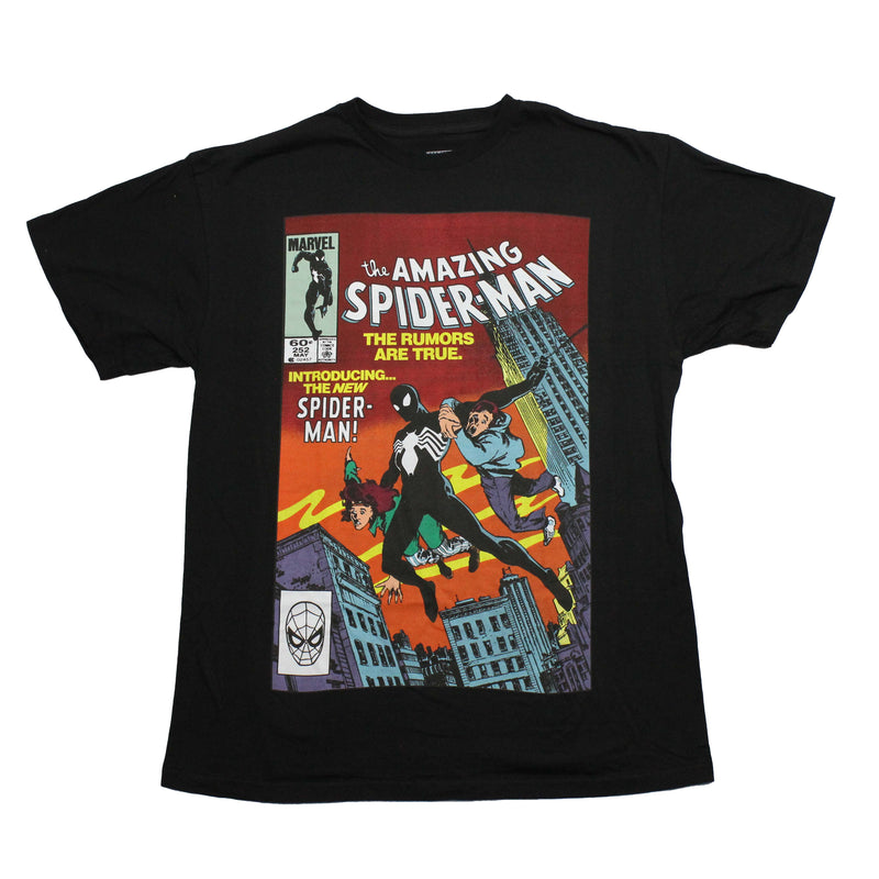 Spider-Man Mens T-Shirt - Comic Book Cover #252 The Rumors Are True