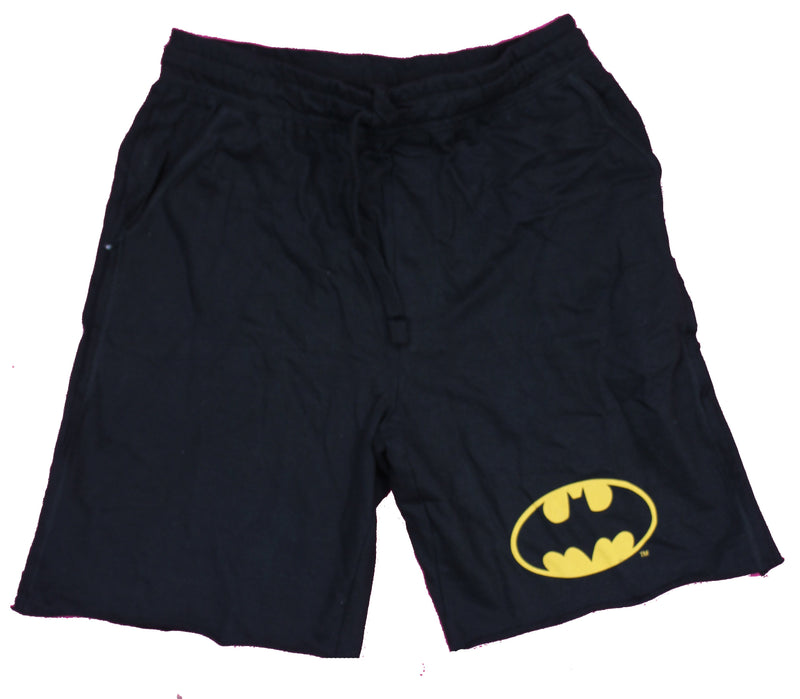 DC Comics Men's Batman Long Cut Off Lounge. Gym, Sleep Shorts