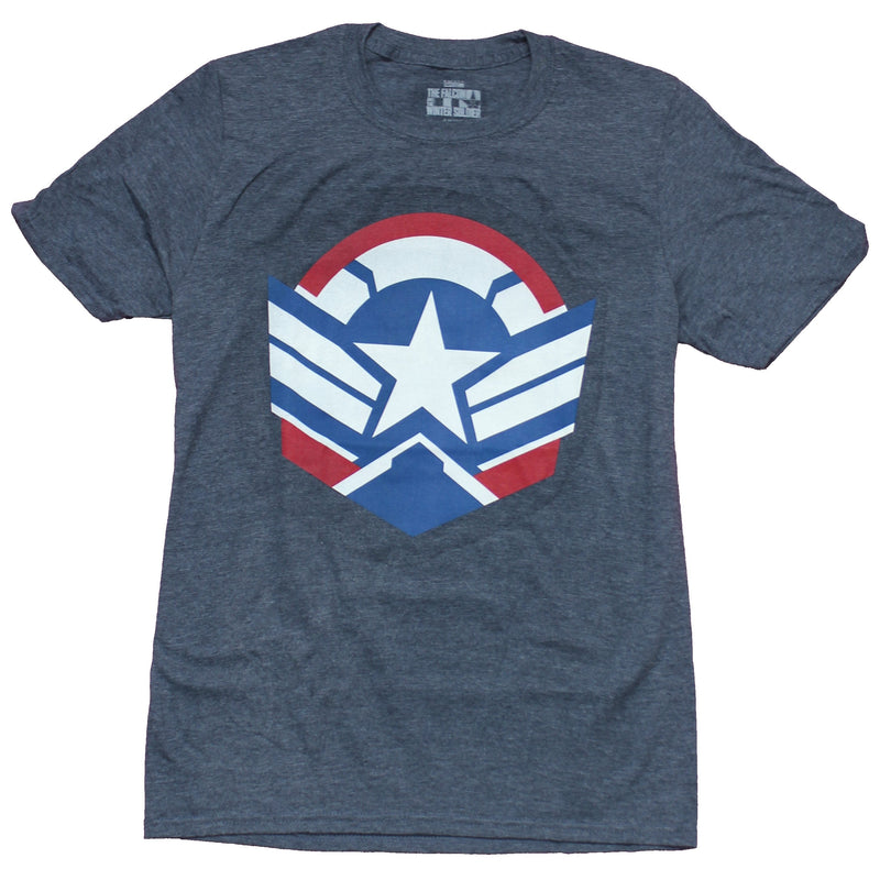 Falcon and The Winter Solider  Mens T-Shirt - New Captain America Logo