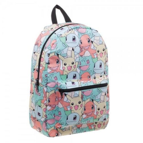 Pokemon Pastel Kanto Starters All Over Print Backpack