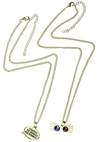 Harry Potter Luna Lovegood Necklace Set Spectrespecs Suspect Nargles Talk Bubble