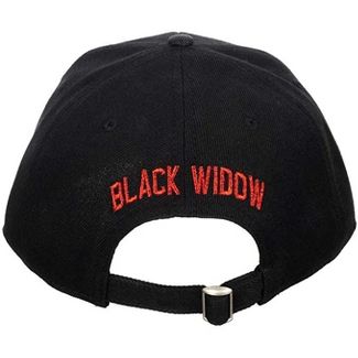 Black Widow Comic Book Superhero Logo Black Unisex Ballistic Bill Hat