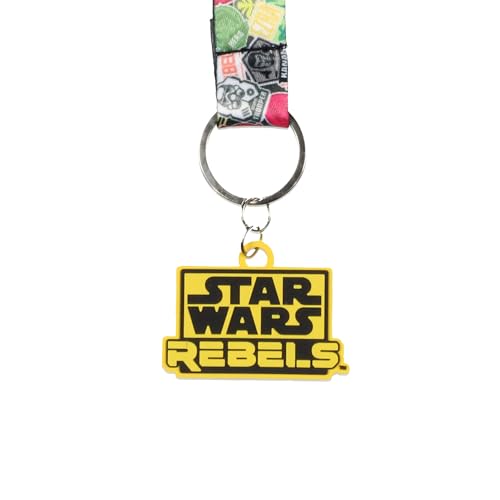 Bioworld: Star Wars Rebels Wristlet Strap Lanyard For Keys and Wallets Keychain