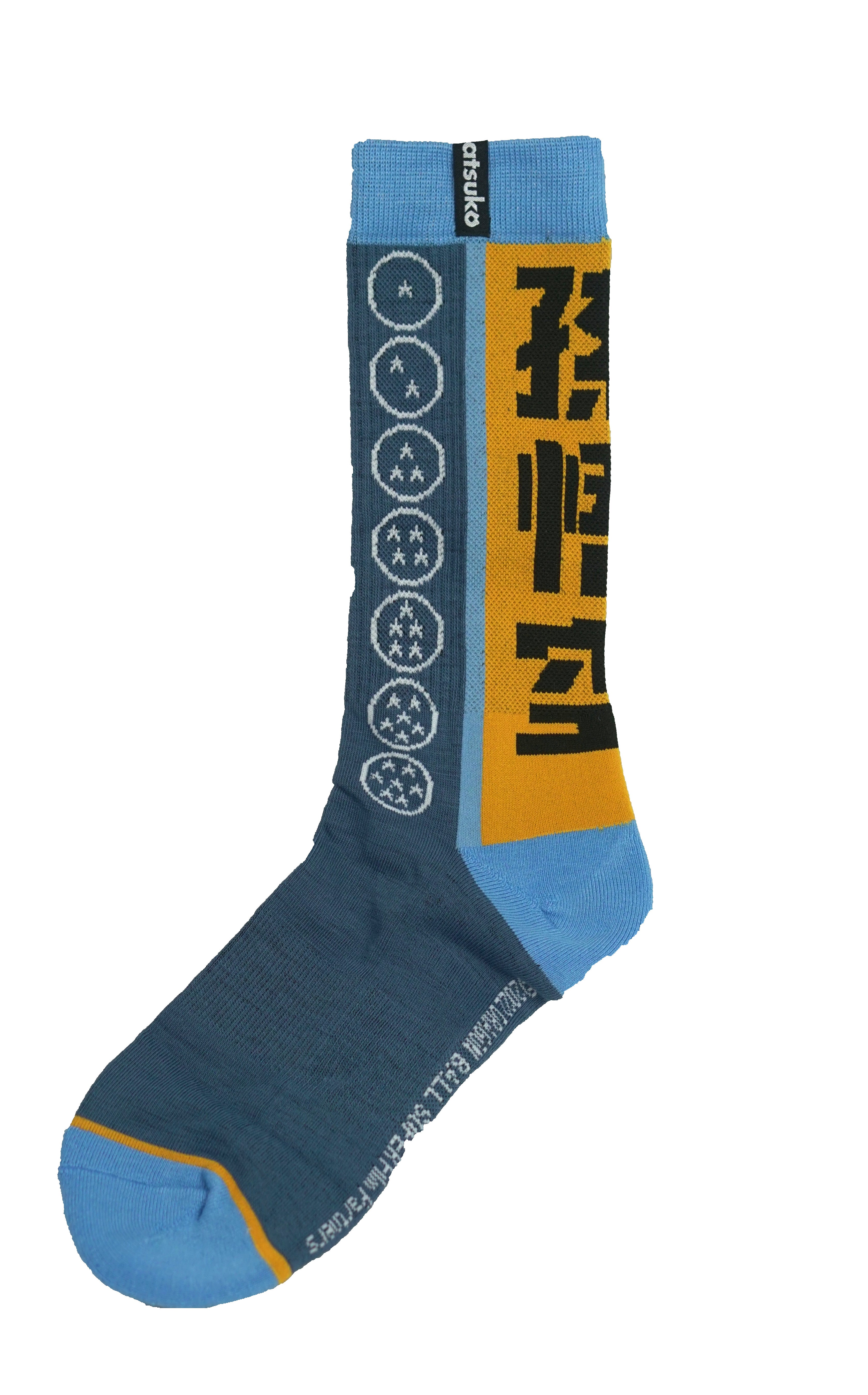 Dragon Ball Z Classic Kameha 7 Dragon Ball Print Socks