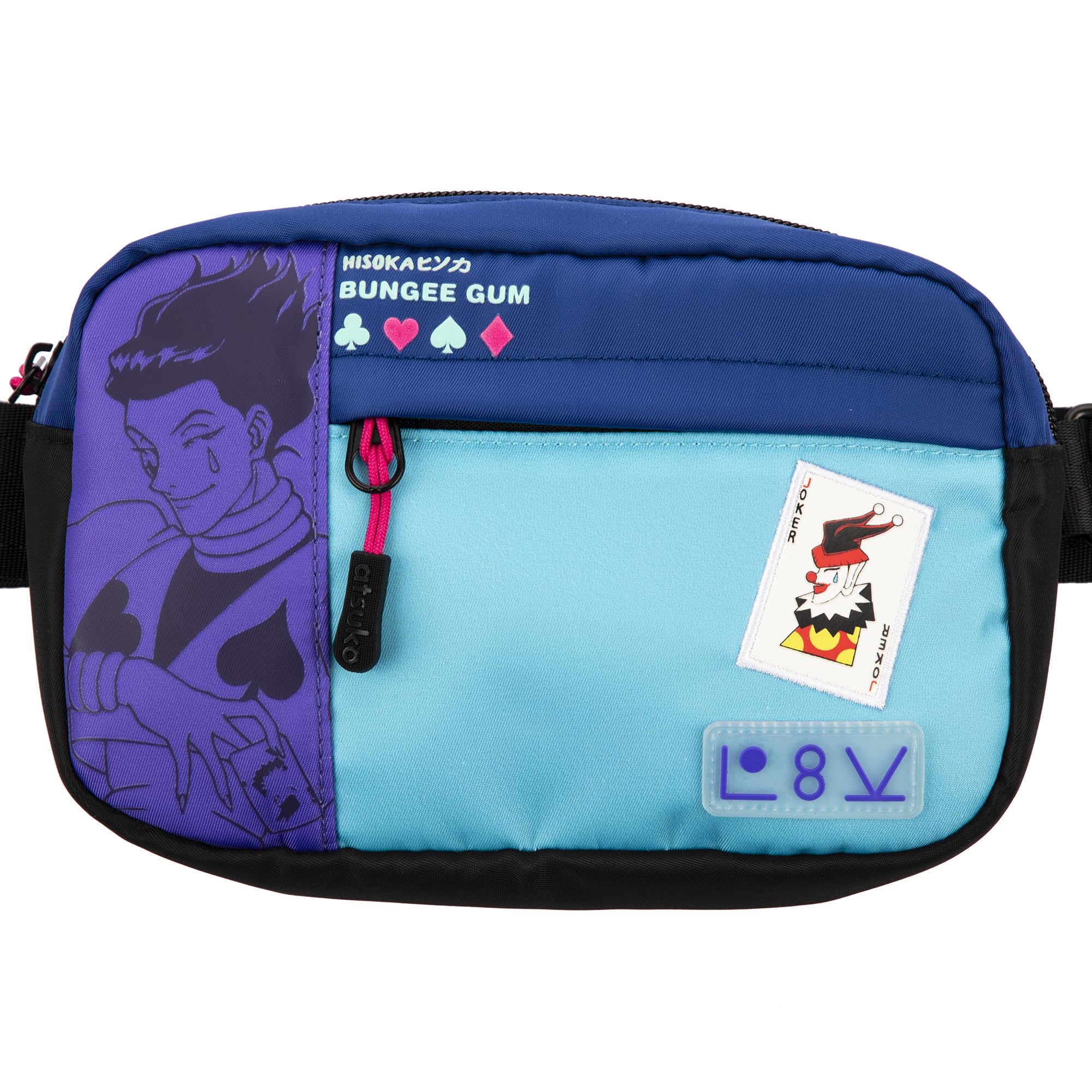 Hunter X Hunter Hisoka Bungee Gum Nylon Sling Bag