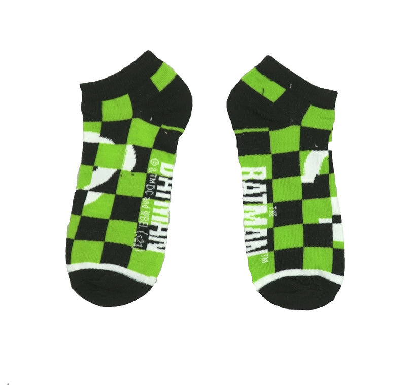 DC Comics Batman Checkered Men's ankle socks