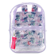 Bioworld Lilo & Stitch 17 Clear Plastic Backpack with Removable Laptop Pocket - Inmyparentsbasement.com