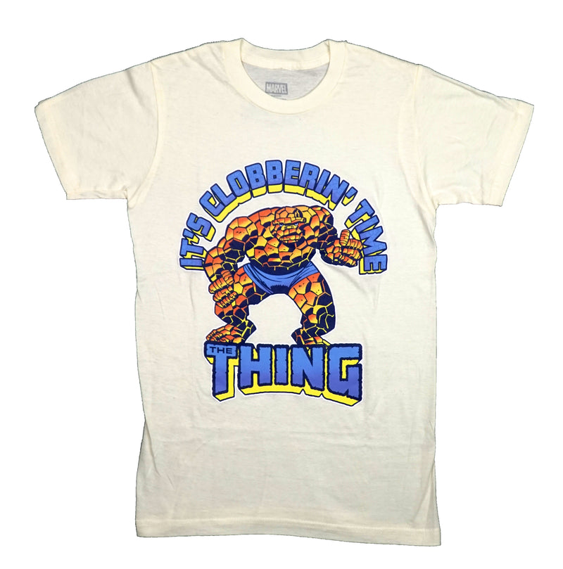 The Thing Marvel Mens T-Shirt -  It's Clobberin' Time