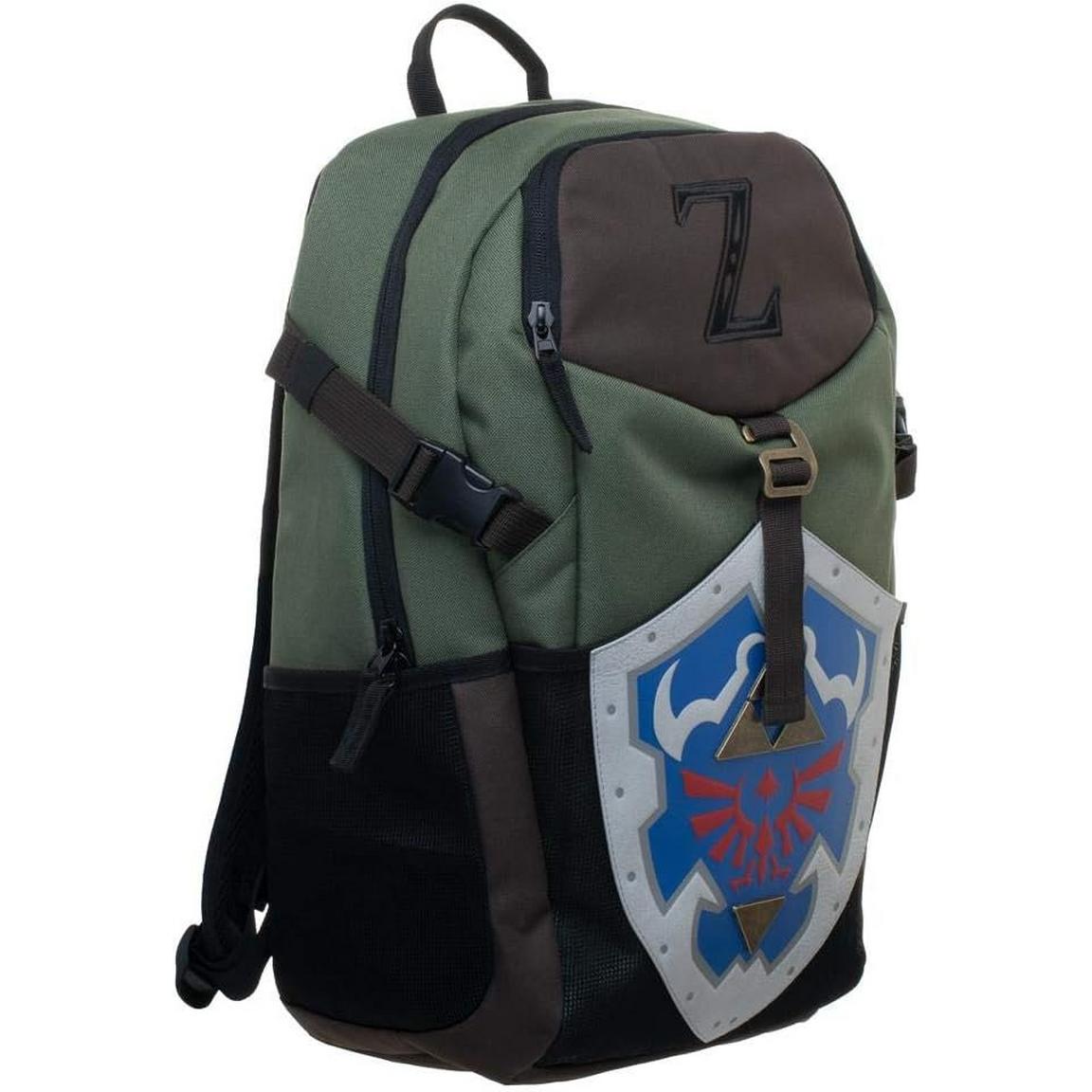 The Legend of Zelda Canvas Shield Pocket Backpack