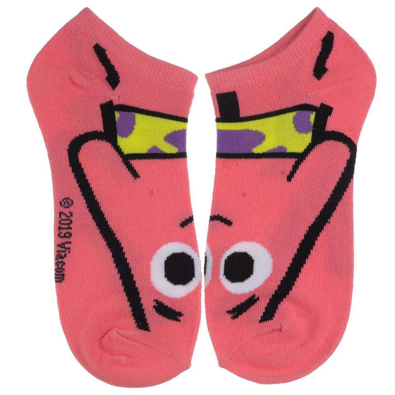 SpongeBob SquarePants Juniors' Ankle Sock - 3-Pack