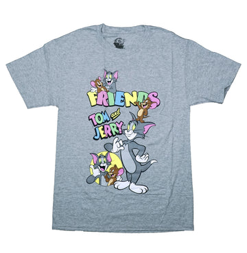 Tom & Jerry Mens T-Shirt - Friends to Frenemies