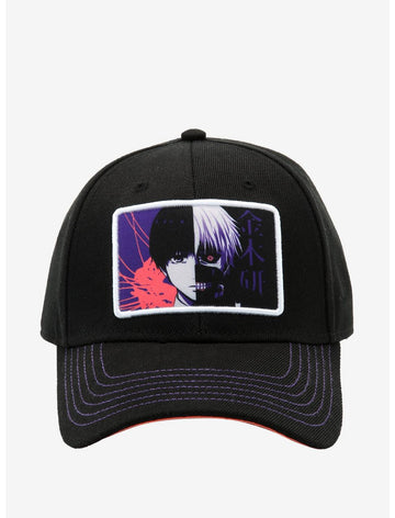 Tokyo Ghoul Split Face Adjustable Snapback Hat
