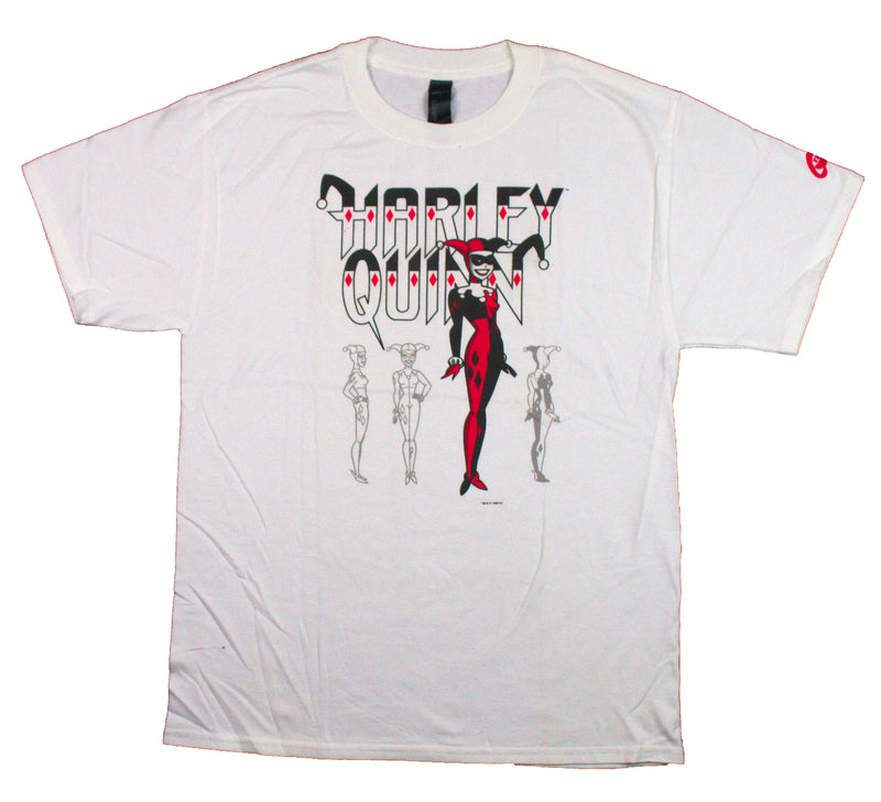 Graphitti Designs Animated Harley Characetr Study DEADSTOCK VINTAGE T-SHIRT NOS
