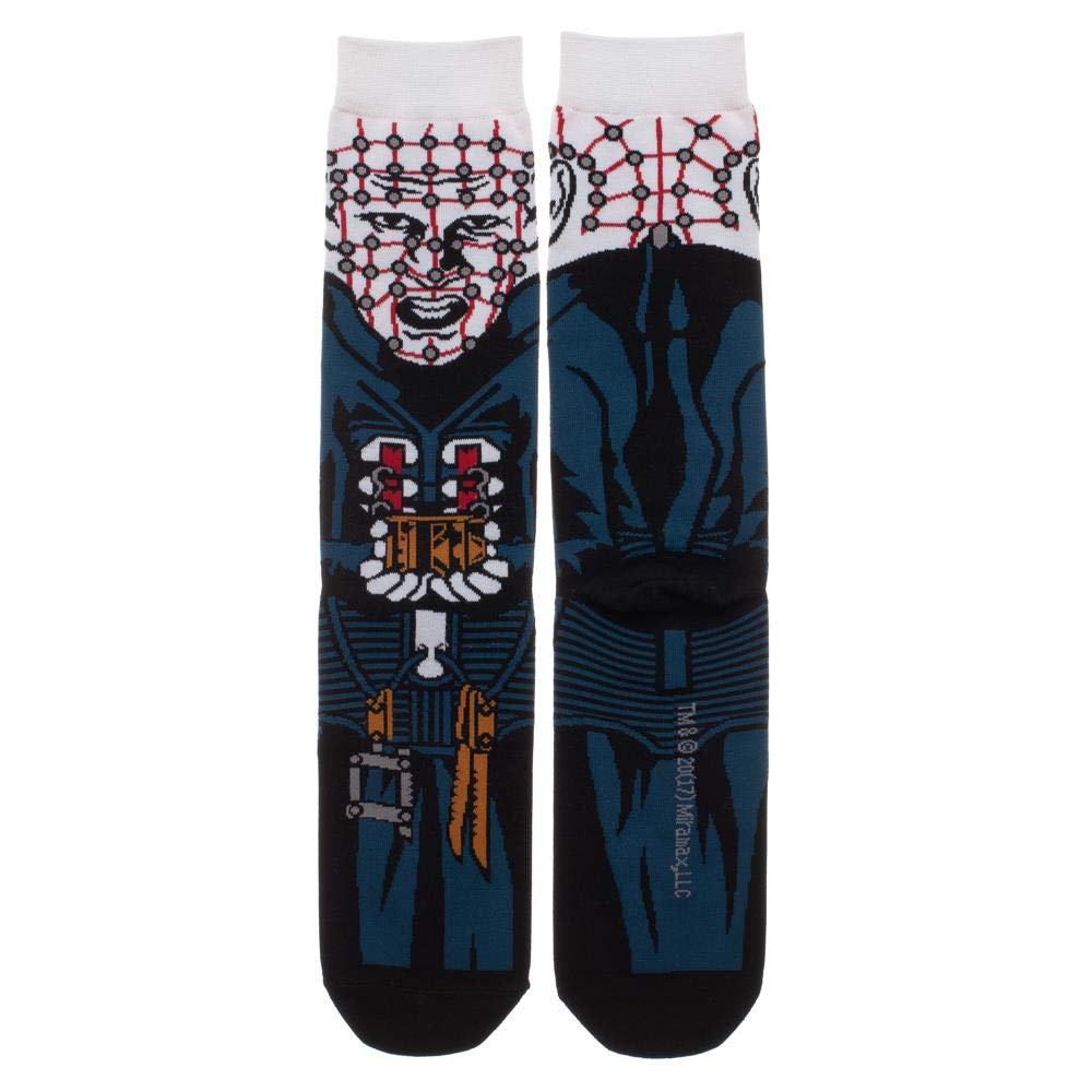 Bioworld Hellraiser Pinhead 360 Men's Character Crew Socks