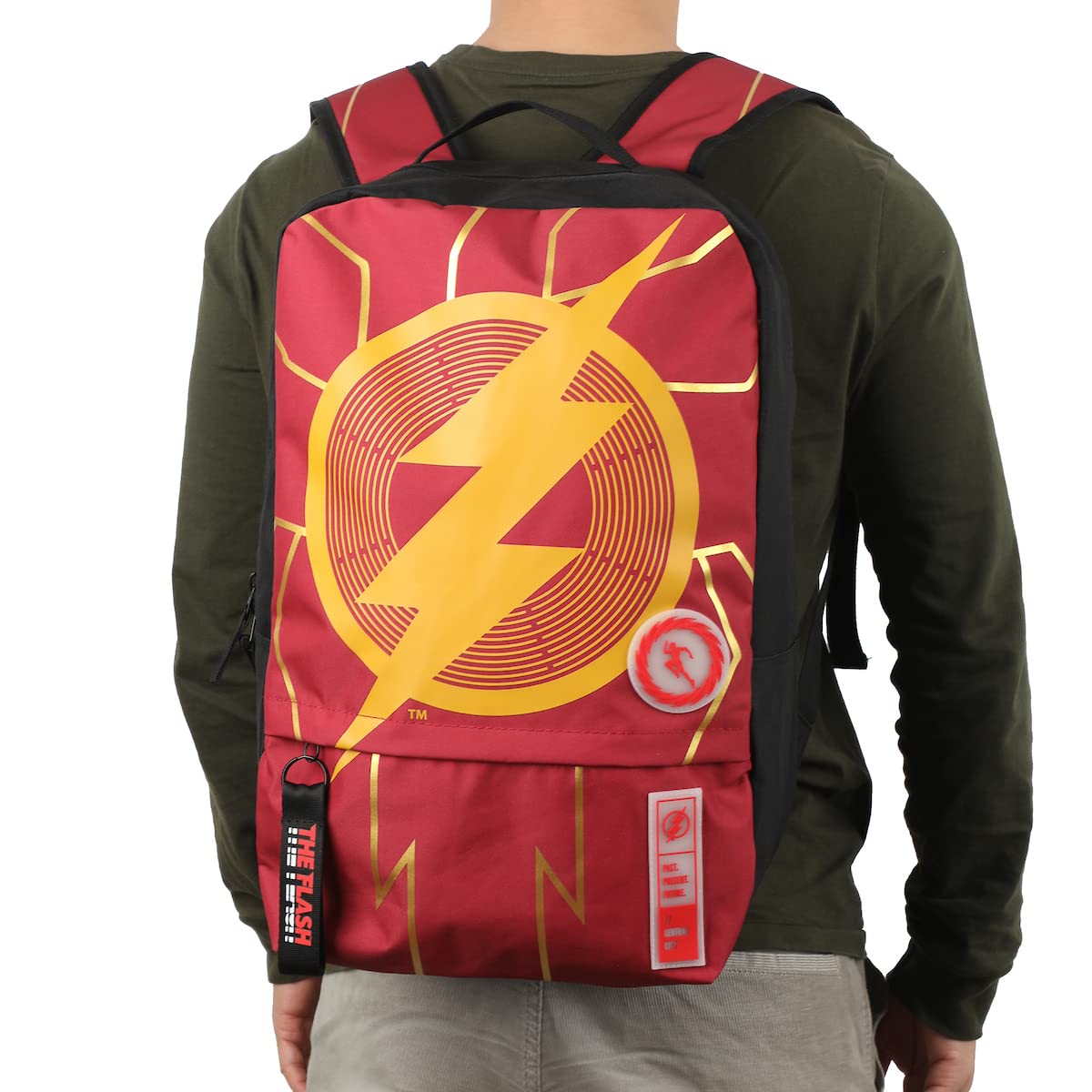 The Flash Lightning Bolt Logo 19 Backpack