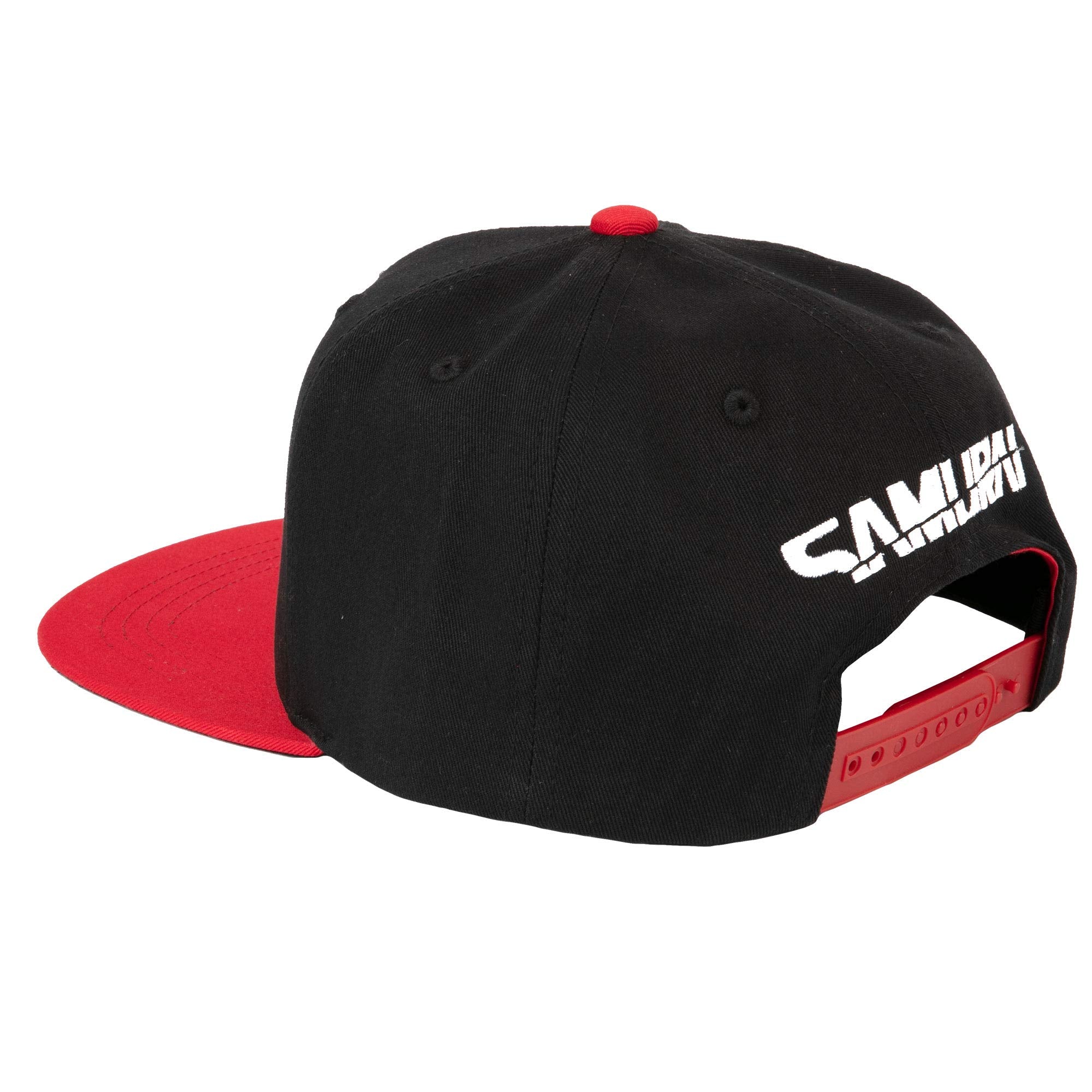 Cyberpunk 2077 Red & Black Samurai Snapback Dad Hat