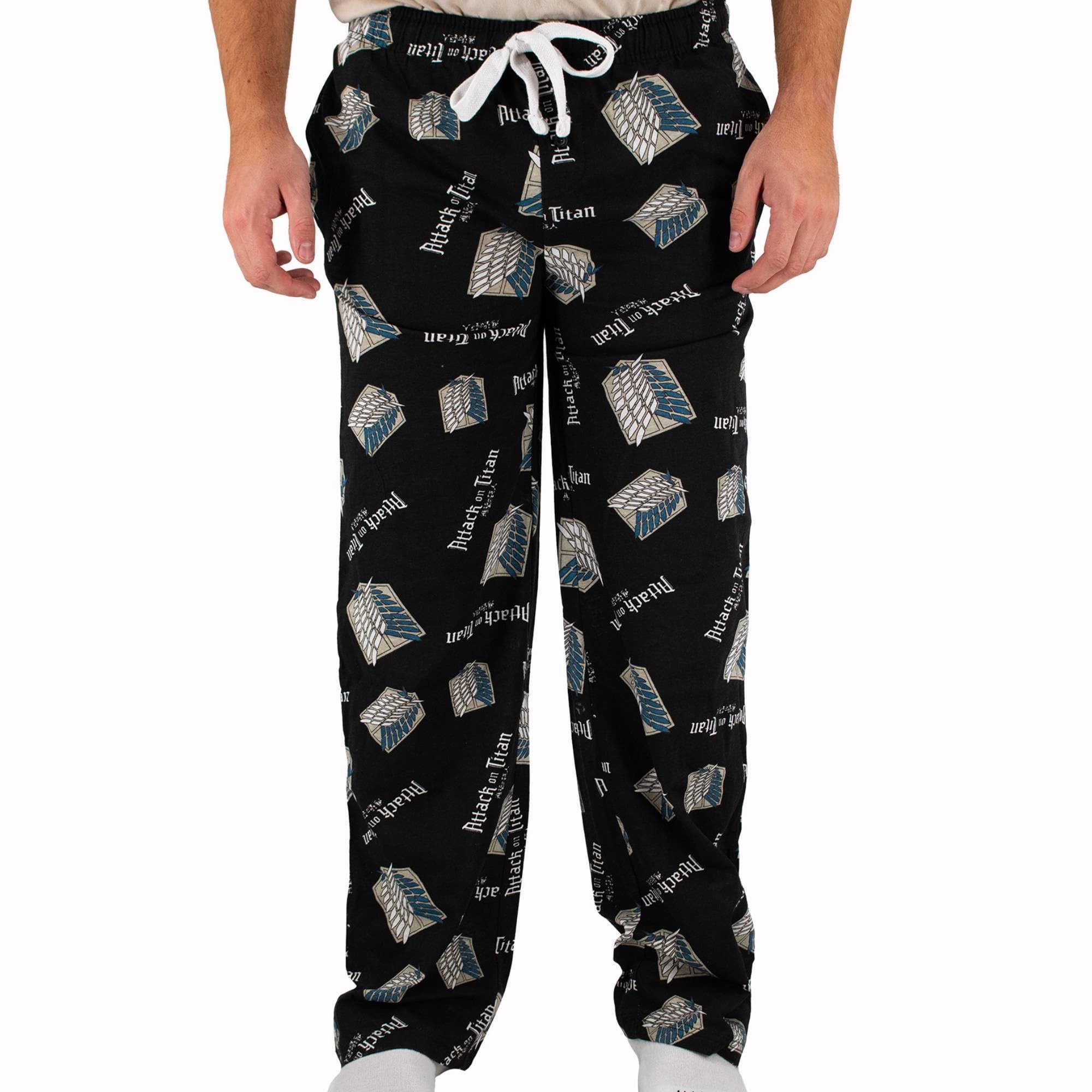 Ripple Junction Attack On Titan Scout Logo Girls Pajama Pants Plus Siz