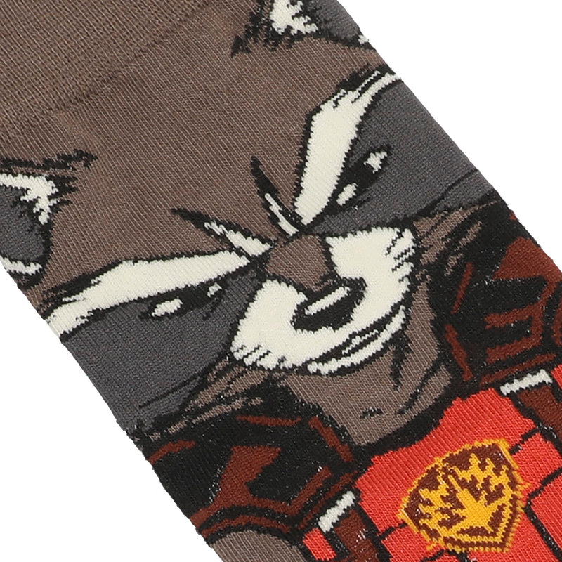 Bioworld Guardians Of The Galaxy 3-Pack Animigos Men's Crew Socks