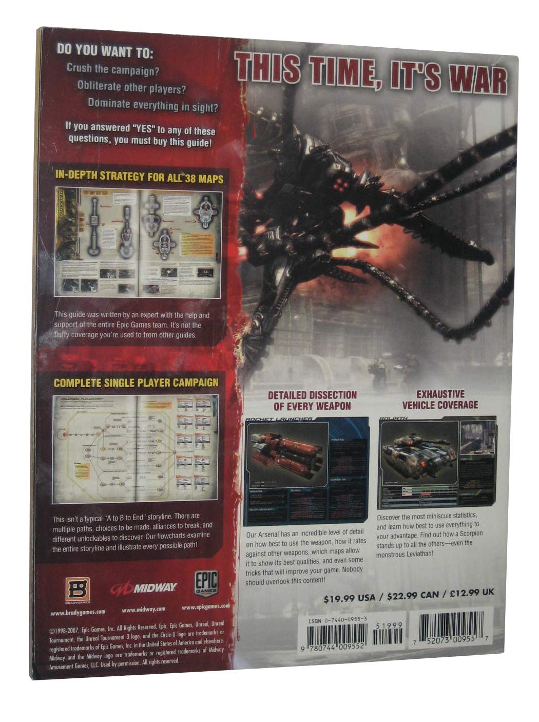 Unreal Tournament 3 Official Strategy Guide (Signature Series Guide)