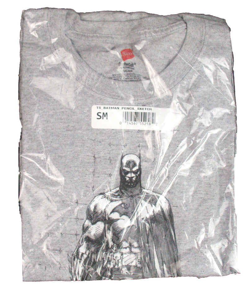 Graphitti Designs Batman Pencil Sketch NOS DEADSTOCK VINTAGE T-SHIRT