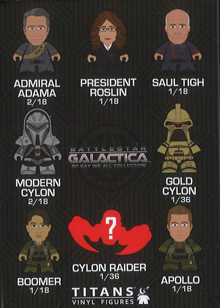 Entertainment Earth Battlestar Galactica Titans Ser. 1 Vinyl Random Mini-Figure