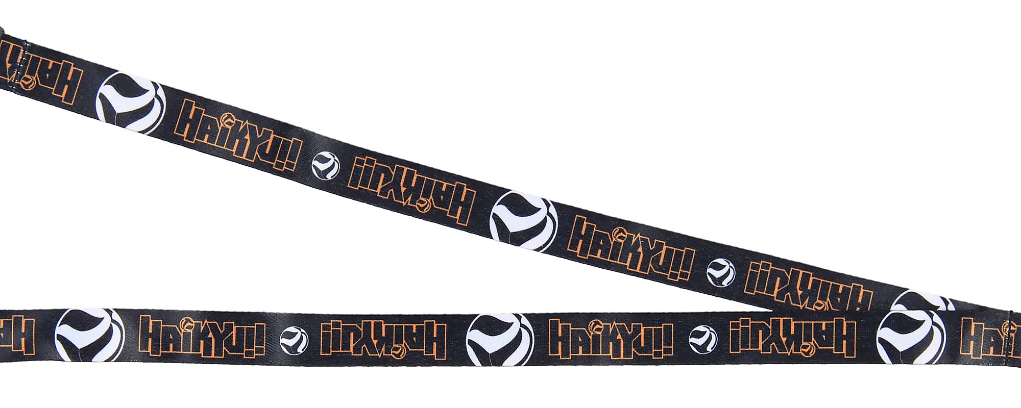 Haikyu!! Anime ID Badge Holder Lanyard Keychain w/ 2" Rubber Pendant