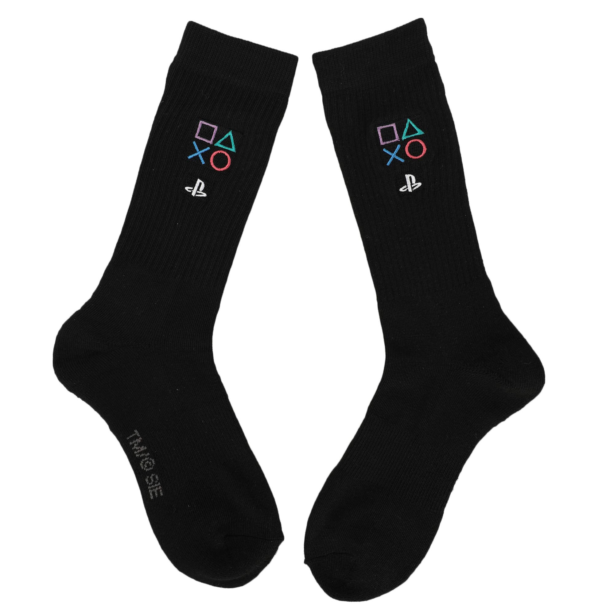 Sony PlayStation Embroidered Symbols Crew Socks (3-Pack)