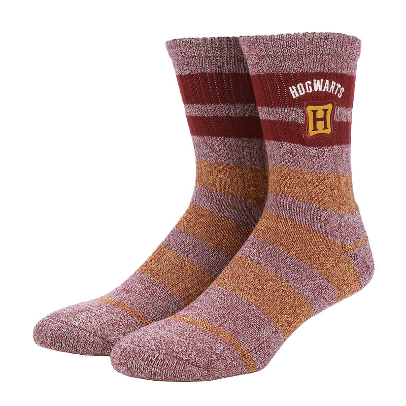Bioworld Harry Potter Hogwarts Adult Camping Crew Socks - Inmyparentsbasement.com