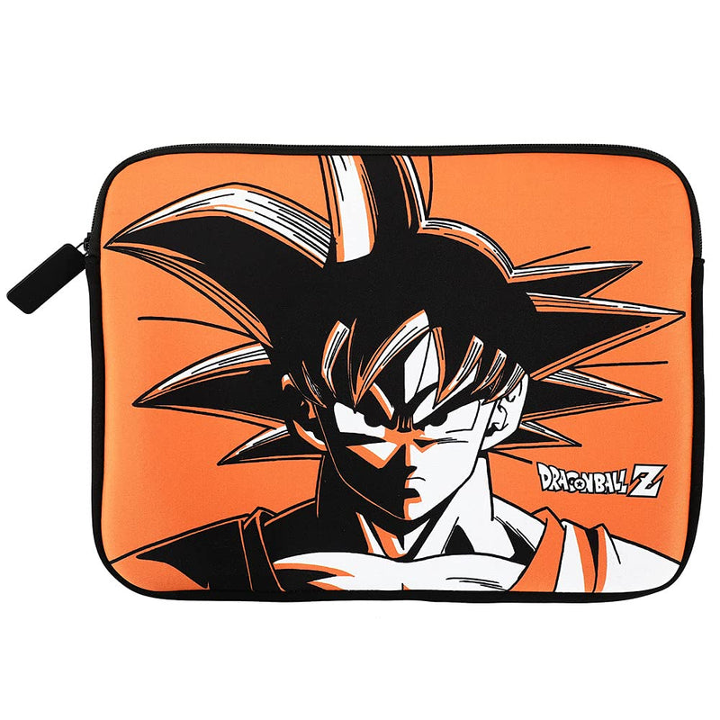 Goku Neoprene Laptop Case with Logo Rubber Charm