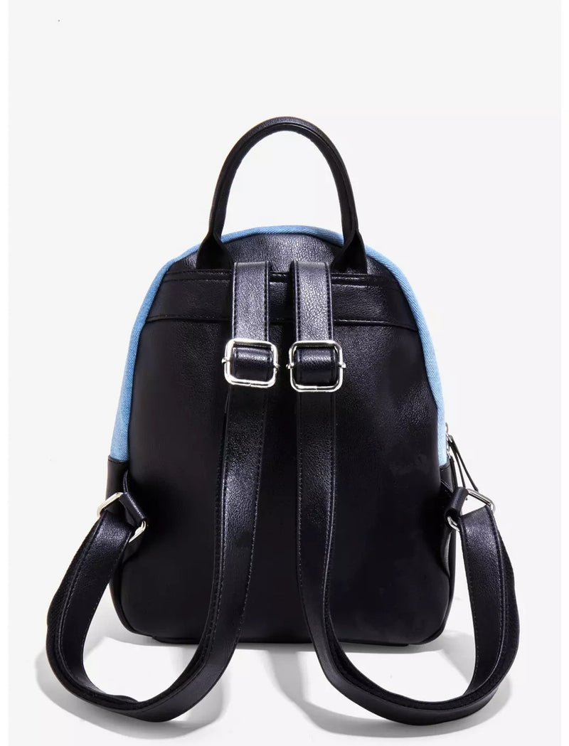 Looney Tunes Denim Patch Mini Backpack