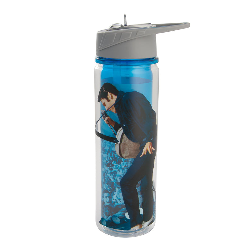 Vandor 47175 Elvis Presley 18 oz. Tritan Water Bottle, 1 Count (Pack of 1)