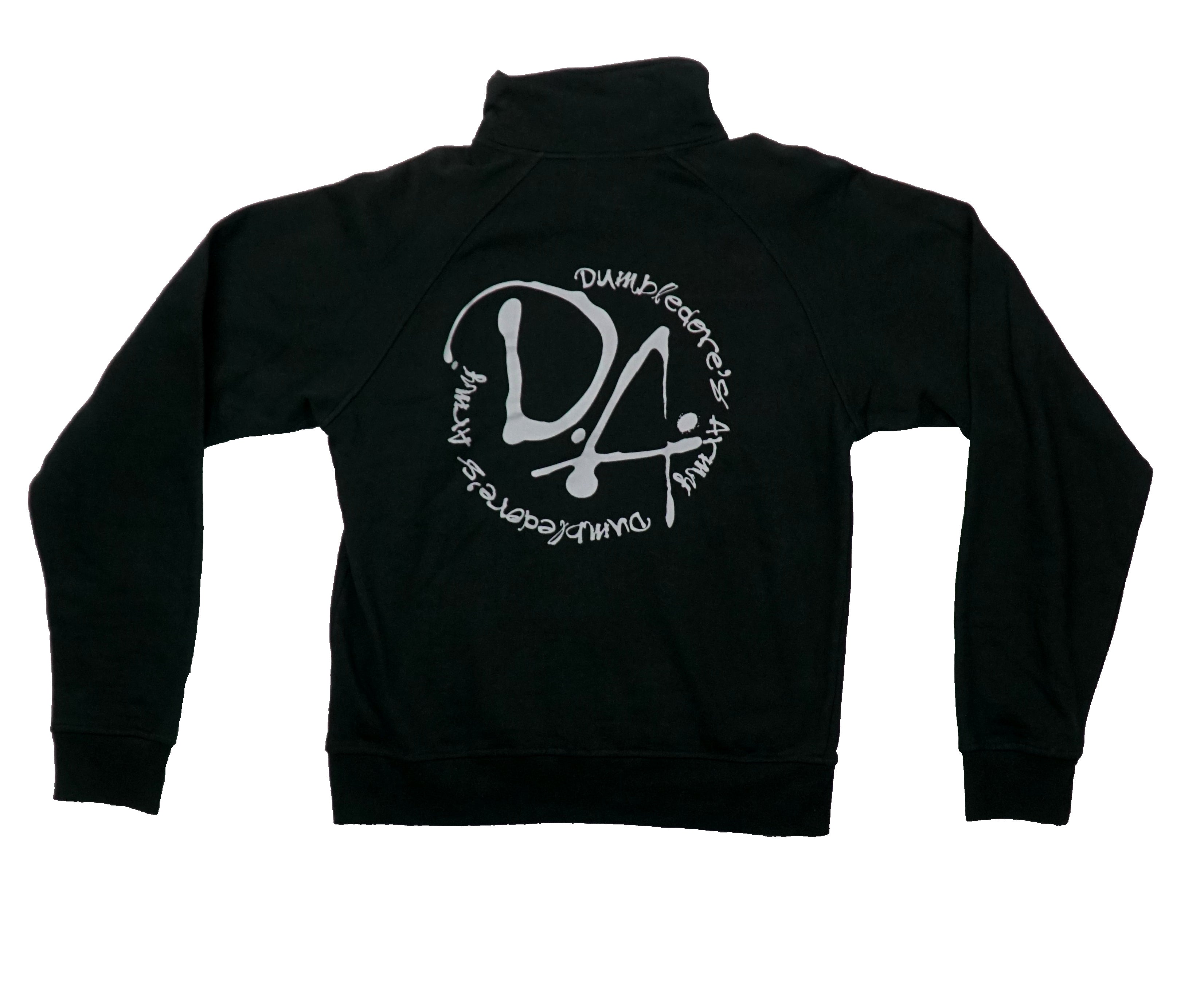 Harry Potter Zip Up Mens Jacket   - Dumbledore's Army Lapel logo Big Back Logo