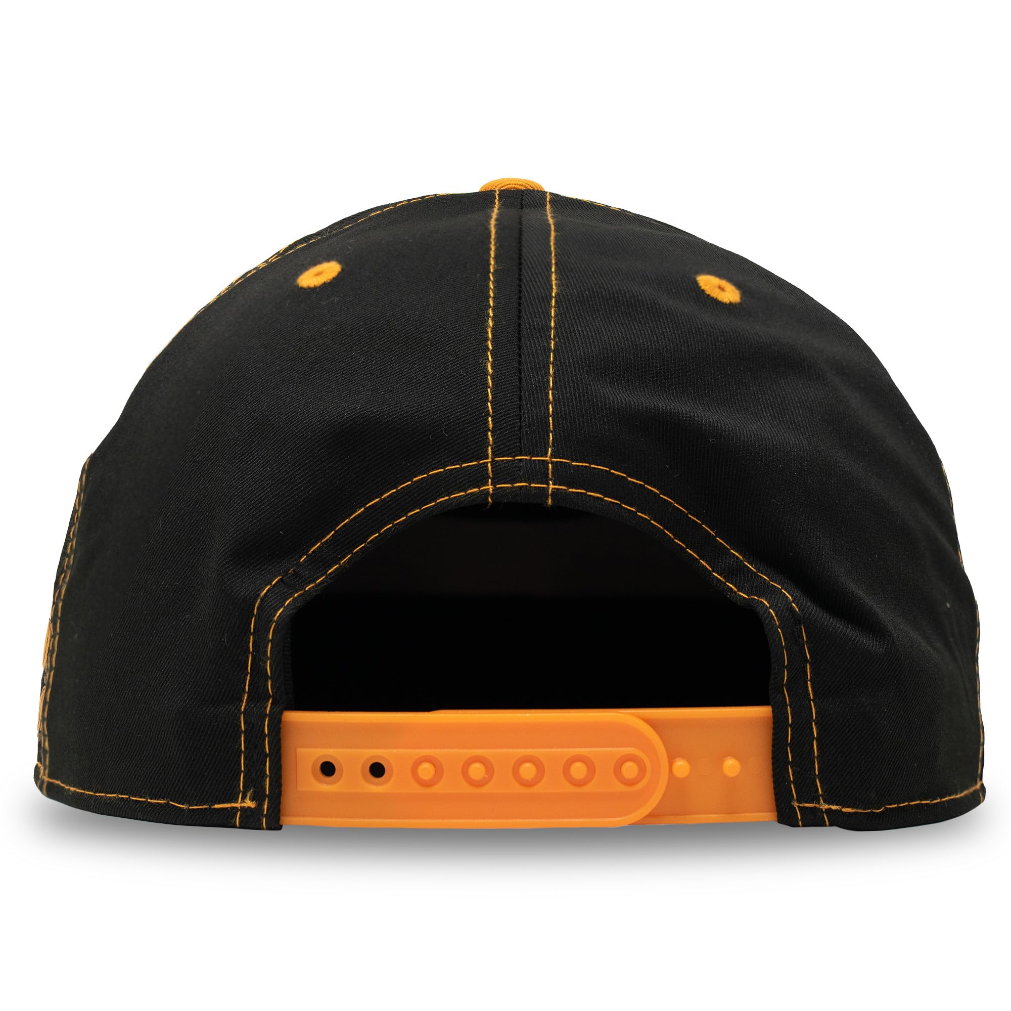 Ripple Junction Naruto Shippuden 5 Panel Structured Adjustable Adult Anime Black Flat Bill Snapback Hat Officially Licensed