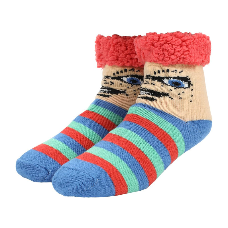 Bioworld Chucky Big Face Women's Quarter Crew Ankle Sock - Inmyparentsbasement.com