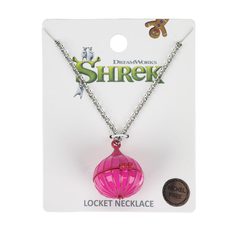 Bioworld Shrek Onion 14" Locket Necklace With Character Inside