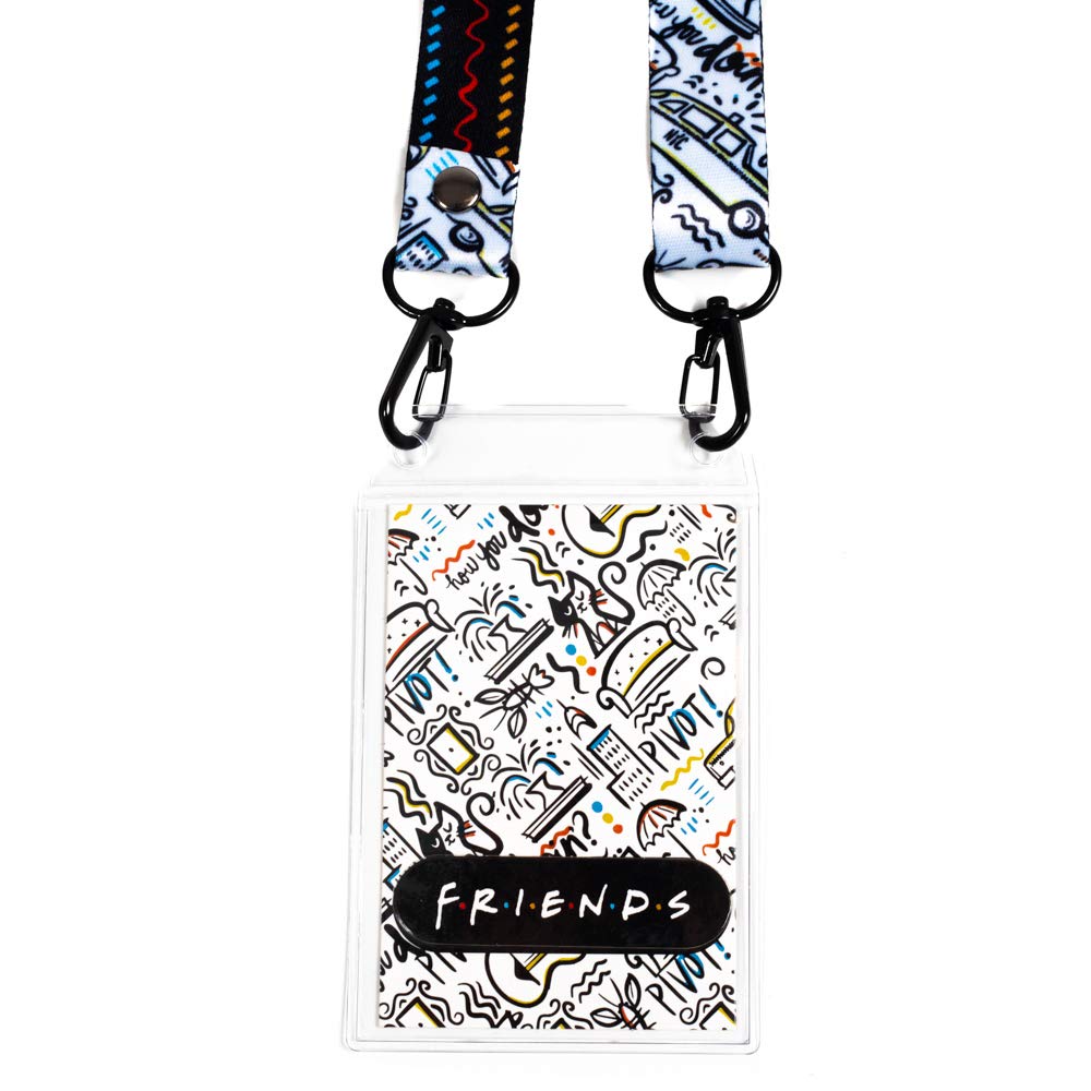 Friends Mask Lanyard Printed Mask Holder