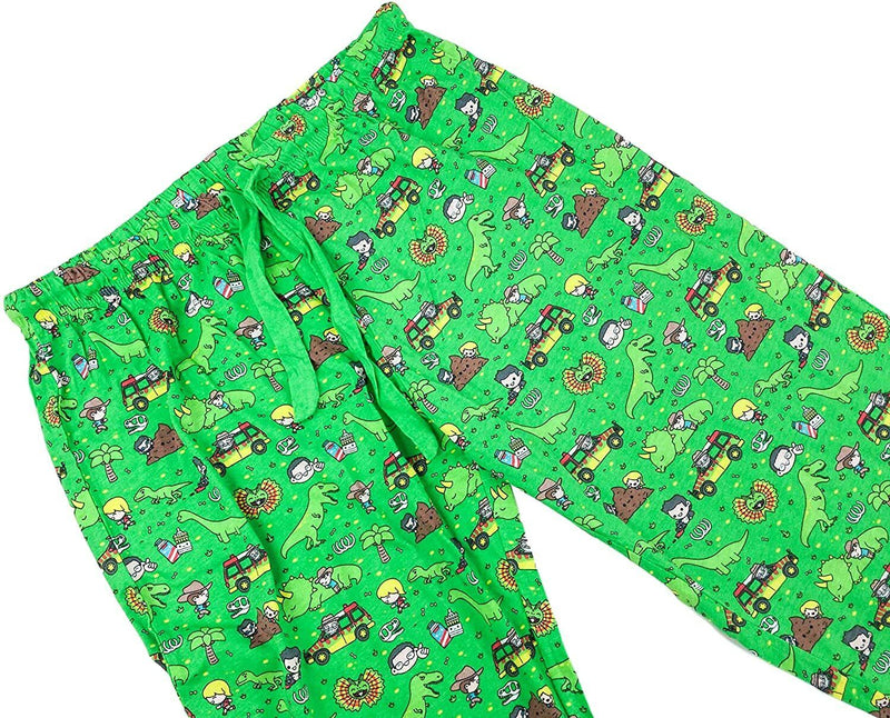 Loot Crate Jurassic Park Graphic Lounge Pajama Pants SMALL