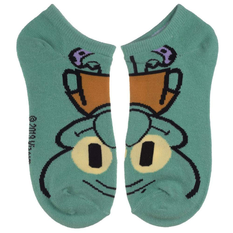 SpongeBob SquarePants Juniors' Ankle Sock - 3-Pack