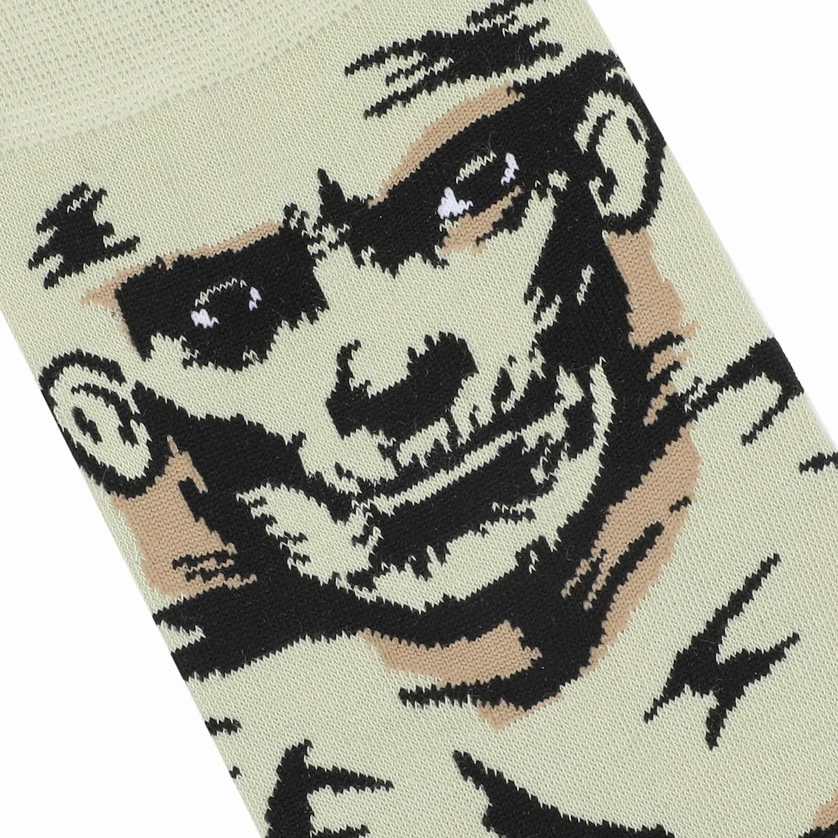 Bioworld Universal Monsters Mummy Men's White Animigos Crew Socks