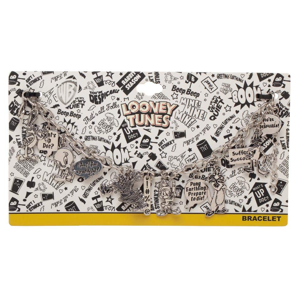 Looney Tunes Charm Bracelet Cartoon Looney Tunes Jewelry - Cartoon Charm Bracelet Looney Tunes Bracelet